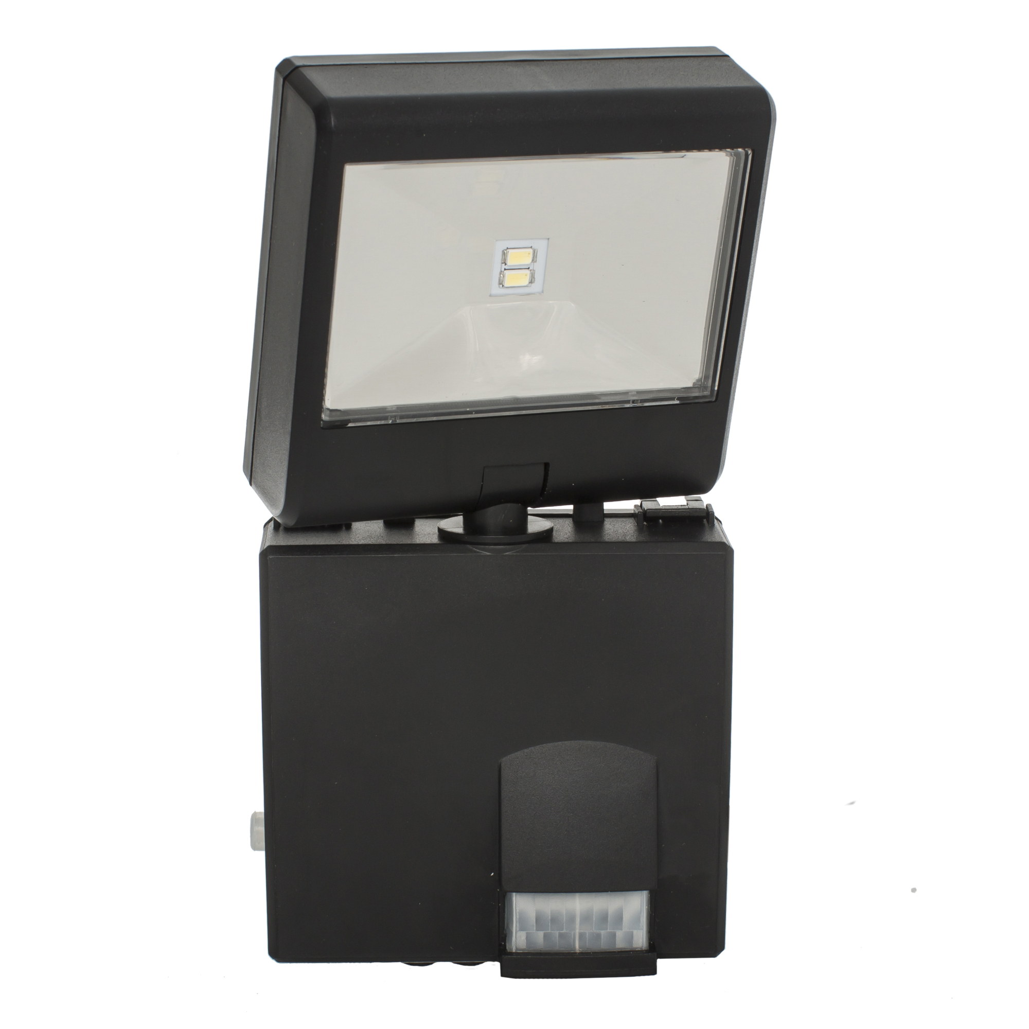 Maxsa Innovations Battery-Powered LED Security Spotlight - Motion-Activated, Weatherproof, Adjustable Settings, Model# 42111